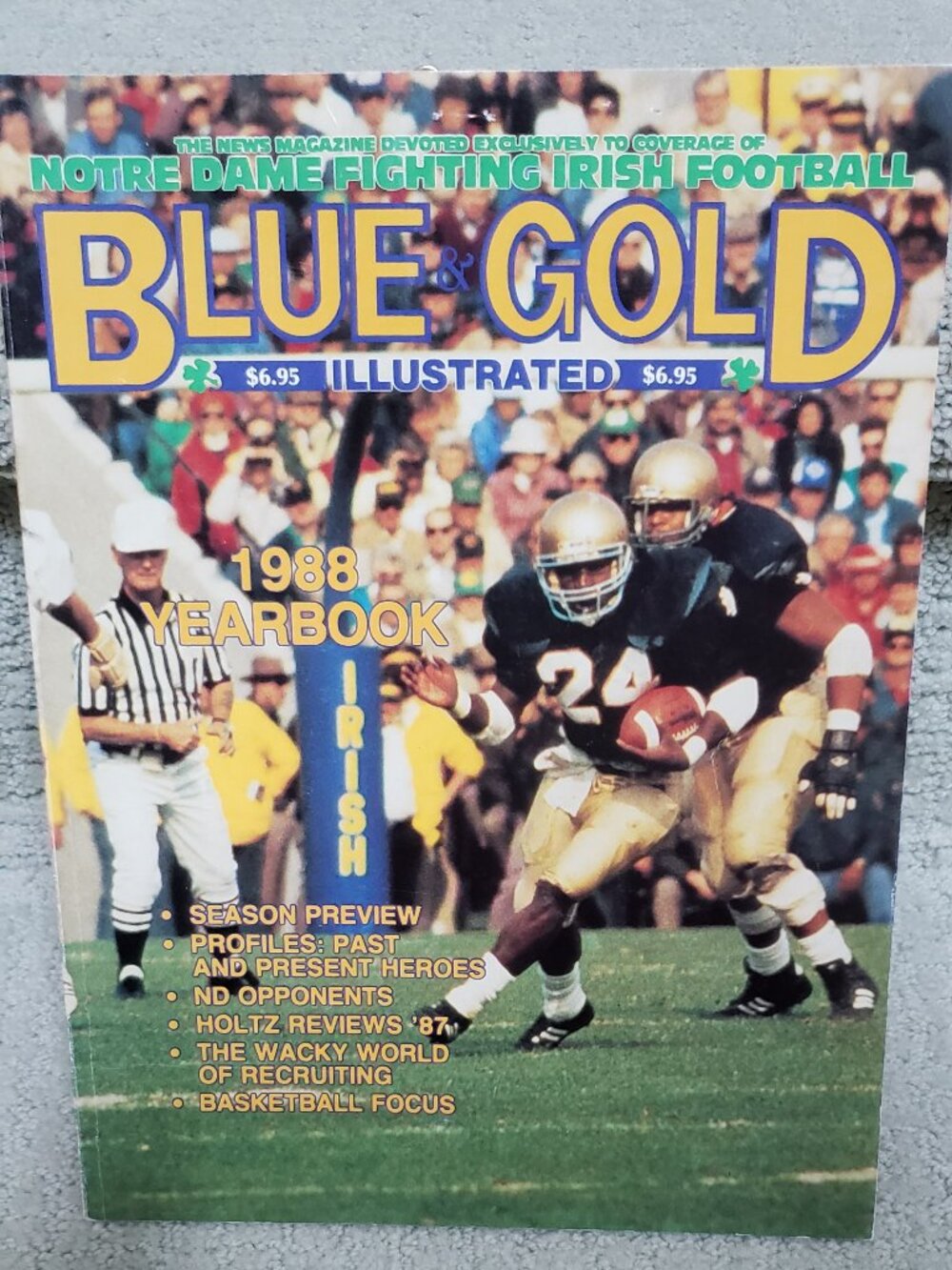 1988 Blue & Gold Illustrated Yearbook